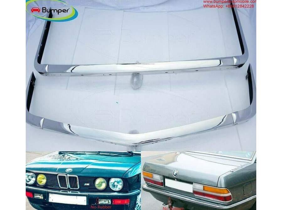Bmw E28 bumper (1981 - 1988) by stainless steel - Sonstiges