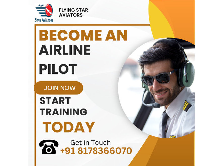 Pilot Training Institute in India — Flying Star Aviators - Advertising